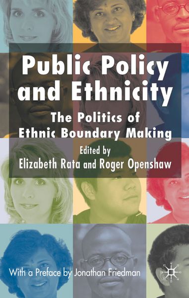 Produktbild: Public Policy and Ethnicity