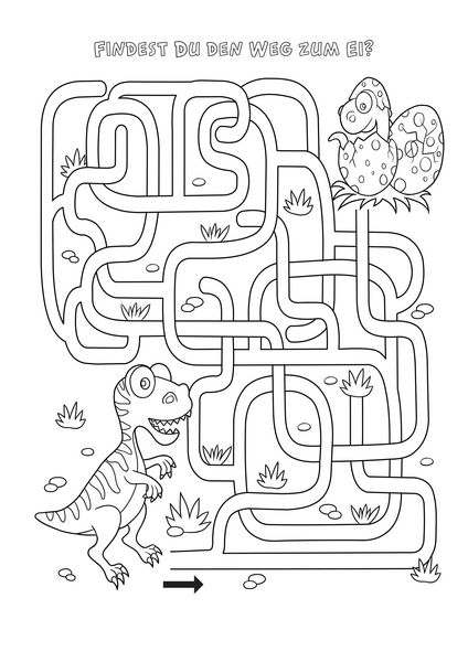 Produktbild: Punkt-zu-Punkt Dino Malbuch