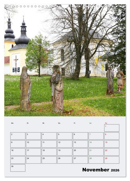 Produktbild: Tschechiens Highlights (Wandkalender 2026 DIN A3 hoch), CALVENDO Monatskalender