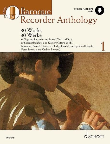 Produktbild: Baroque Recorder Anthology Vol. 1
