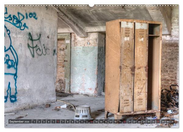 Produktbild: Lost Places in Deutschland 2026 (hochwertiger Premium Wandkalender 2026 DIN A2 quer), Kunstdruck in Hochglanz