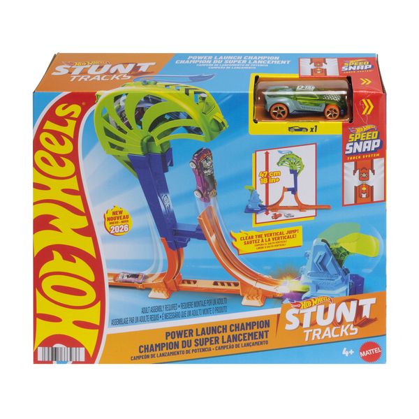 Produktbild: Hot Wheels Stunt Tracks Power Launch Champion