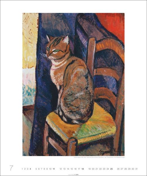 Produktbild: Katzen in der Kunst Edition Kalender 2027