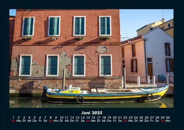 Produktbild: Venedig 2025 Fotokalender DIN A4