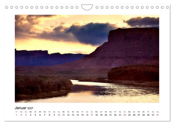 Produktbild: Impressionen vom Colorado River (Wandkalender 2027 DIN A4 quer), CALVENDO Monatskalender