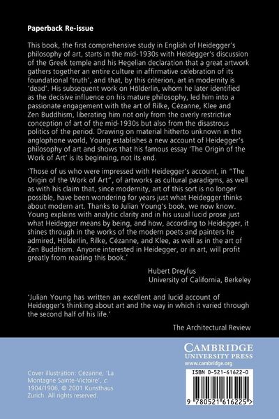Produktbild: Heidegger's Philosophy of Art