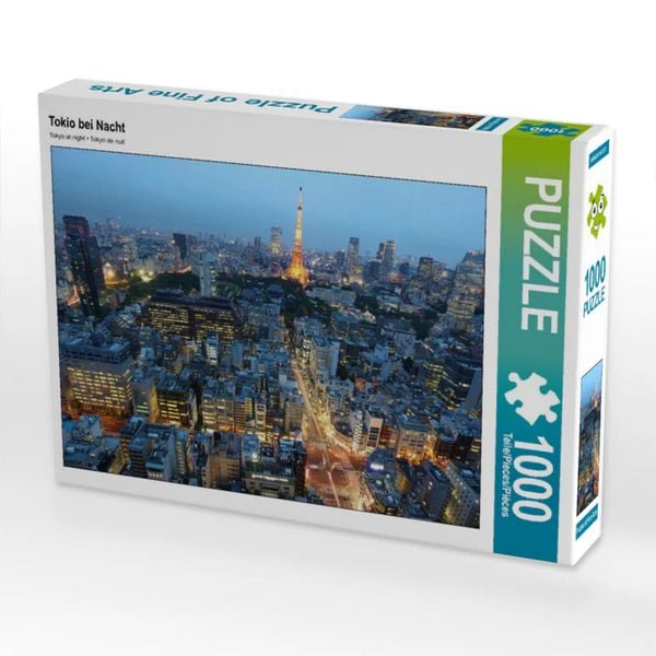 Produktbild: CALVENDO Puzzle Tokio, Japan | 1000 Teile Lege-Gr&ouml;&szlig;e 64x48cm Foto-Puzzle f&uuml;r gl&uuml;ckliche Stunden