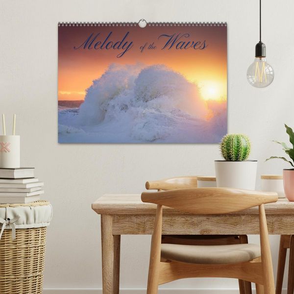 Produktbild: Melody of the waves (Wall Calendar 2026 DIN A3 landscape), CALVENDO 12 Month Wall Calendar