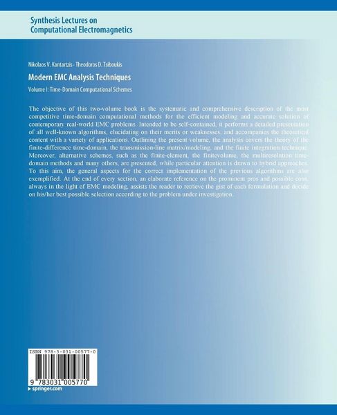 Produktbild: Modern EMC Analysis Techniques Volume I