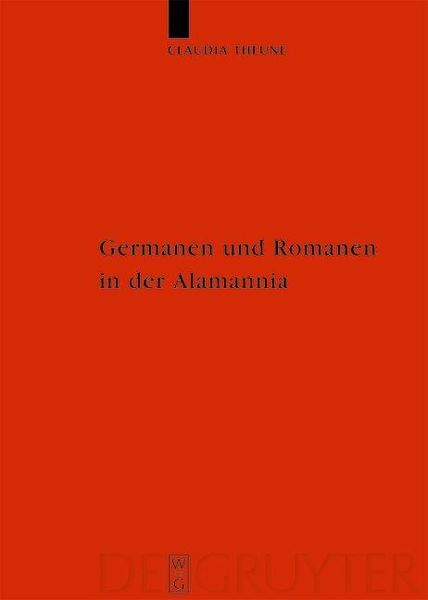 Produktbild: Germanen und Romanen in der Alamannia