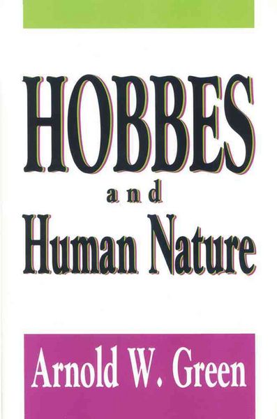 Produktbild: Green, A: Hobbes and Human Nature