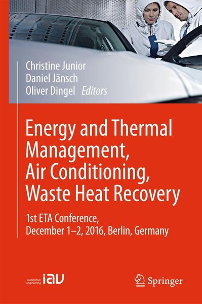 Produktbild: Energy and Thermal Management, Air Conditioning, Waste Heat Recovery
