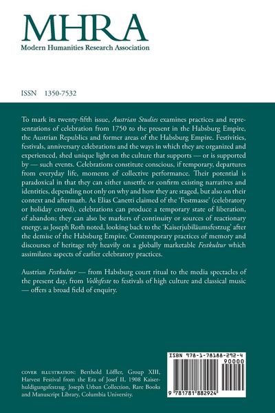 Produktbild: Austrian Studies 25