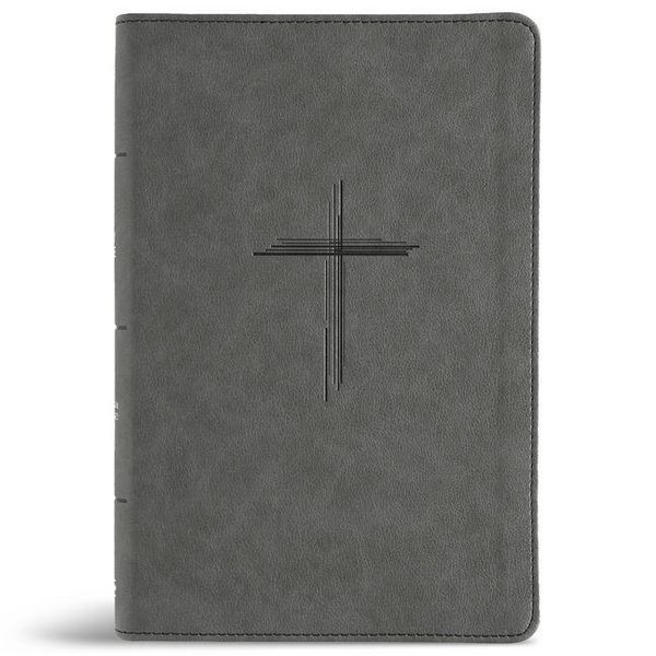Produktbild: CSB Personal Size Giant Print Bible, Digital Study Edition, Charcoal Suedesoft Leathertouch, Indexed