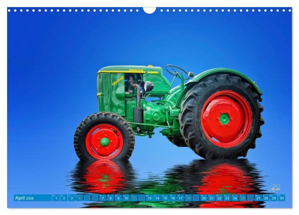 Produktbild: Traktor - Oldtimer (Wandkalender 2026 DIN A3 quer), CALVENDO Monatskalender