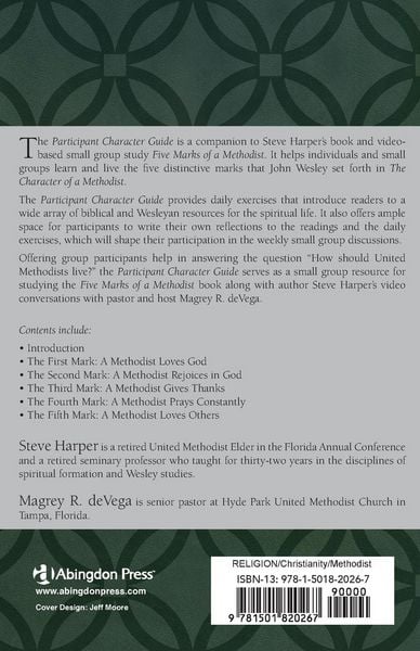 Produktbild: Five Marks of a Methodist: Participant Character Guide