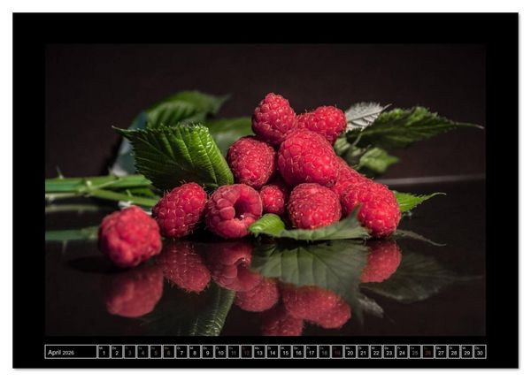 Produktbild: Fr&uuml;chte Stilleben (Tischkalender 2026 DIN A5 quer), CALVENDO Monatskalender