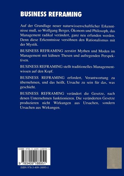 Produktbild: Business Reframing