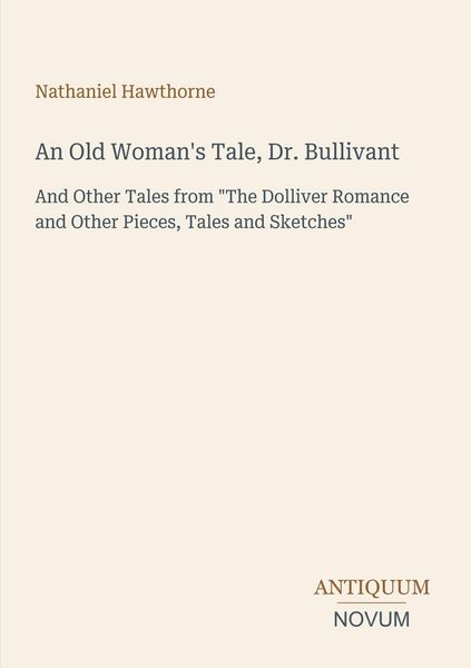 Produktbild: An Old Woman's Tale, Dr. Bullivant