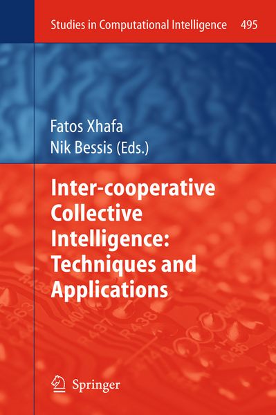 Produktbild: Inter-cooperative Collective Intelligence: Techniques and Applications