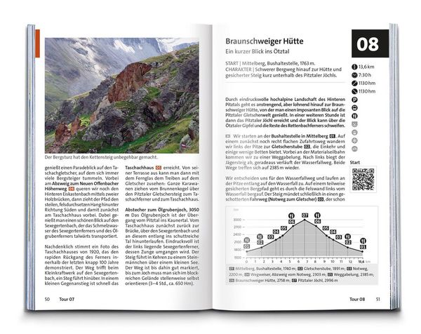 Produktbild: KOMPASS Wanderf&uuml;hrer Tiroler H&uuml;ttenwanderungen, 55 Touren mit Extra-Tourenkarte