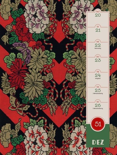 Produktbild: Patterns Wochenplaner Kalender 2027
