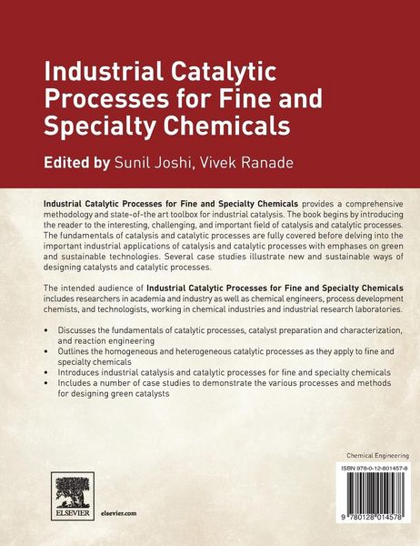 Produktbild: Industrial Catalytic Processes for Fine and Specialty Chemicals