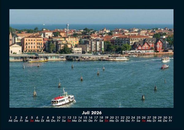 Produktbild: Venedig 2026 Fotokalender DIN A4