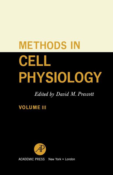 Produktbild: Methods in Cell Physiology