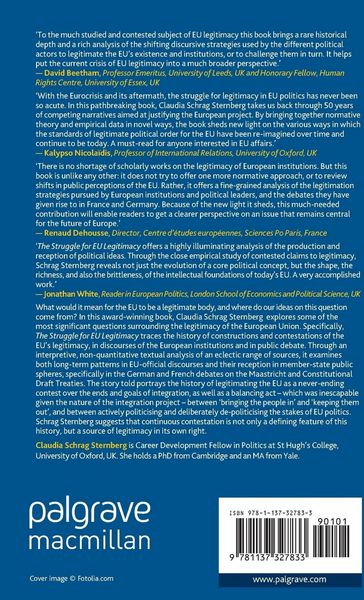 Produktbild: The Struggle for EU Legitimacy