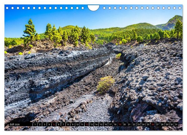 Produktbild: La Palma - Landschaften und Meer (Wandkalender 2026 DIN A4 quer), CALVENDO Monatskalender