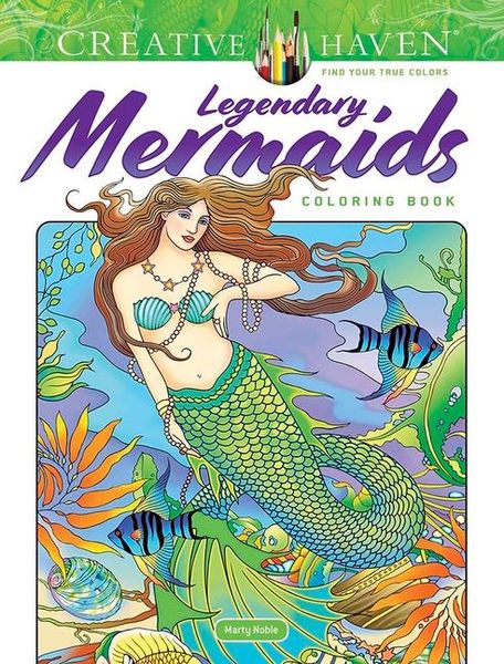 Produktbild: Creative Haven Legendary Mermaids Coloring Book