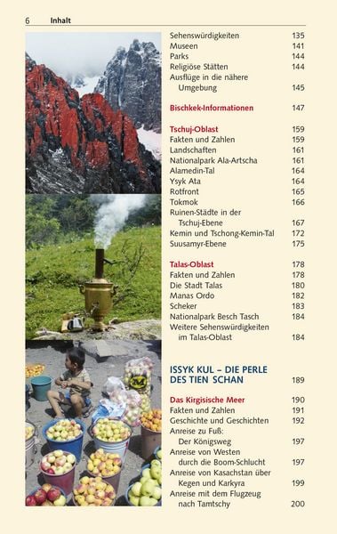 Produktbild: TRESCHER Reiseführer Kirgistan