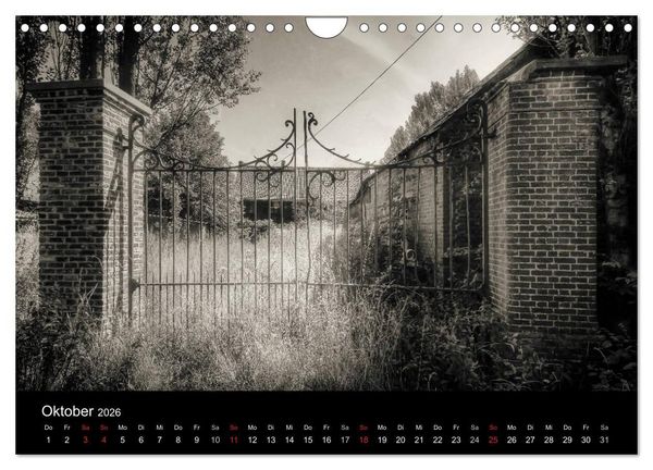 Produktbild: Lost Places Geisterh&auml;user (Wandkalender 2026 DIN A4 quer), CALVENDO Monatskalender