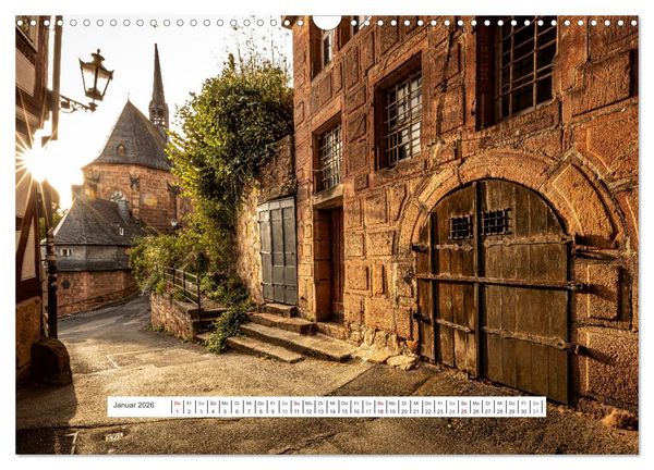 Mein historisches Marburg (Wandkalender 2026 DIN A3 quer), CALVENDO Monatskalender