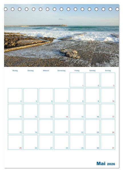 Produktbild: il Salento - maritim (Tischkalender 2026 DIN A5 hoch), CALVENDO Monatskalender