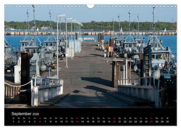 Produktbild: Marinest&uuml;tzpunkt Kiel (Wandkalender 2026 DIN A3 quer), CALVENDO Monatskalender