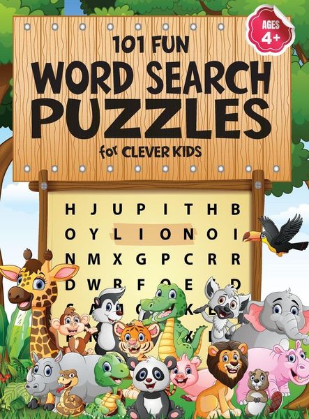 Produktbild: 101 Fun Word Search Puzzles for Clever Kids 4-8