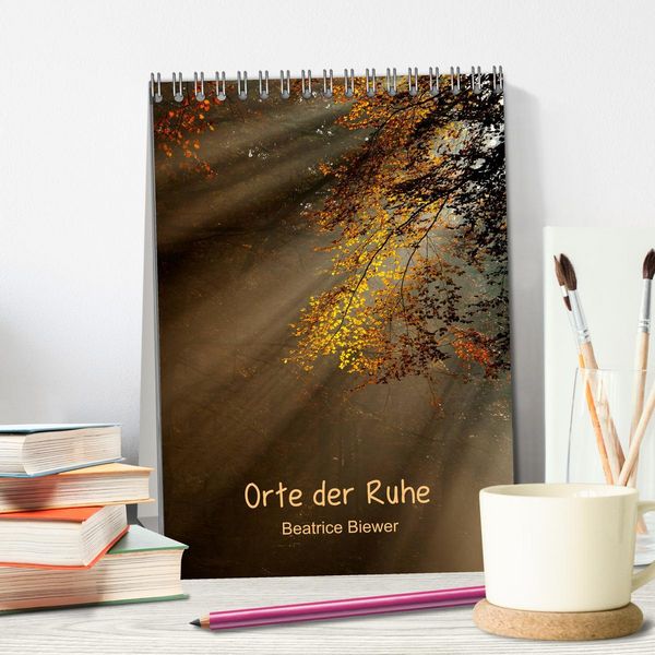 Produktbild: Orte der Ruhe (Tischkalender 2026 DIN A5 hoch), CALVENDO Monatskalender