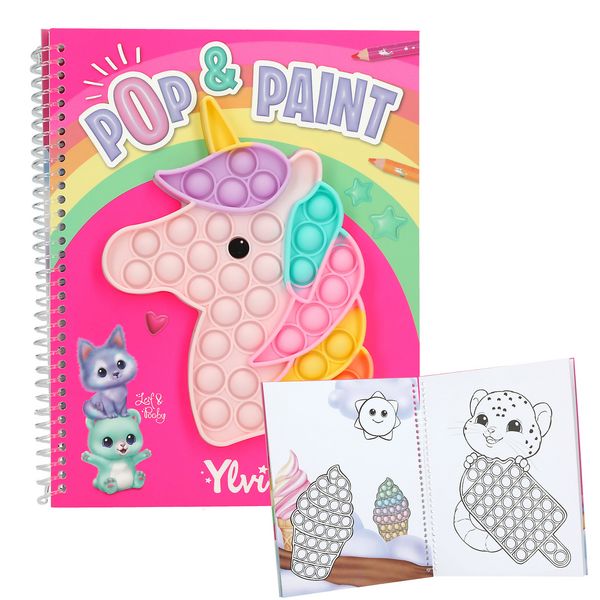 Produktbild: Ylvi Pop & Paint Malbuch