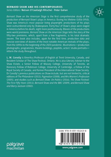 Produktbild: Bernard Shaw on the American Stage