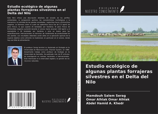 Produktbild: Estudio ecol&oacute;gico de algunas plantas forrajeras silvestres en el Delta del Nilo
