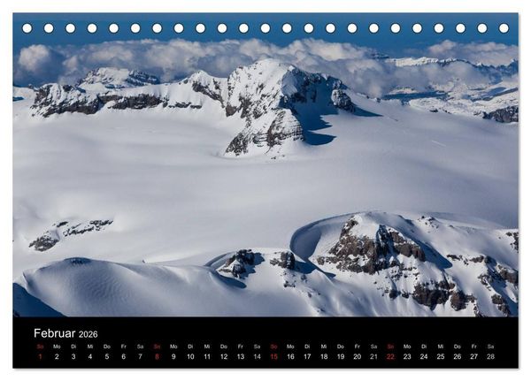 Produktbild: Momente der Sehnsucht: Schweizer Bergwelten (Tischkalender 2026 DIN A5 quer), CALVENDO Monatskalender