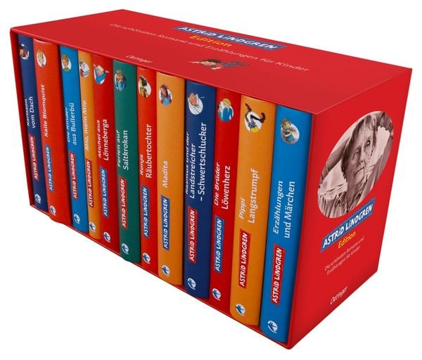 Produktbild: Astrid-Lindgren-Edition. Die sch&ouml;nsten Romane und Erz&auml;hlungen f&uuml;r Kinder