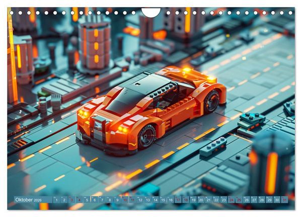 Produktbild: Fahrzeuge aus Fantasie (Wandkalender 2026 DIN A4 quer), CALVENDO Monatskalender