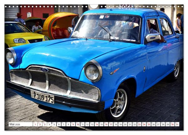 Produktbild: ZEPHYR - Ein britischer Ford in Kuba (Wandkalender 2026 DIN A3 quer), CALVENDO Monatskalender