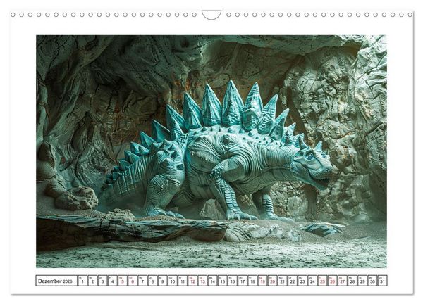 Produktbild: Wesen aus der Urzeit (Wandkalender 2026 DIN A3 quer), CALVENDO Monatskalender