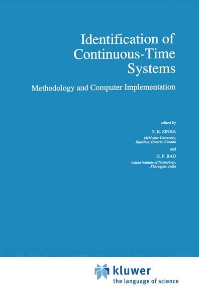Produktbild: Identification of Continuous-Time Systems