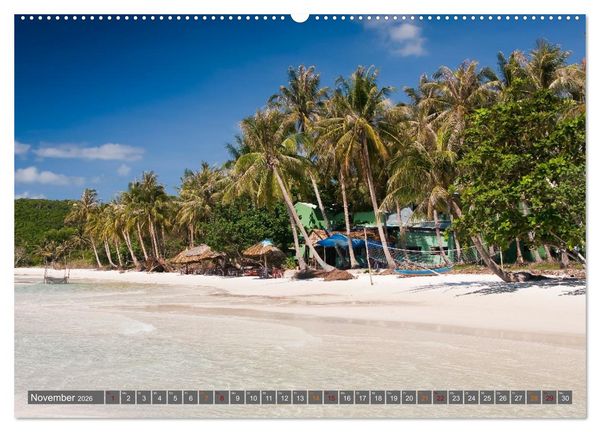 Produktbild: Vietnam, die sch&ouml;nsten Traumstr&auml;nde (Wandkalender 2026 DIN A2 quer), CALVENDO Monatskalender
