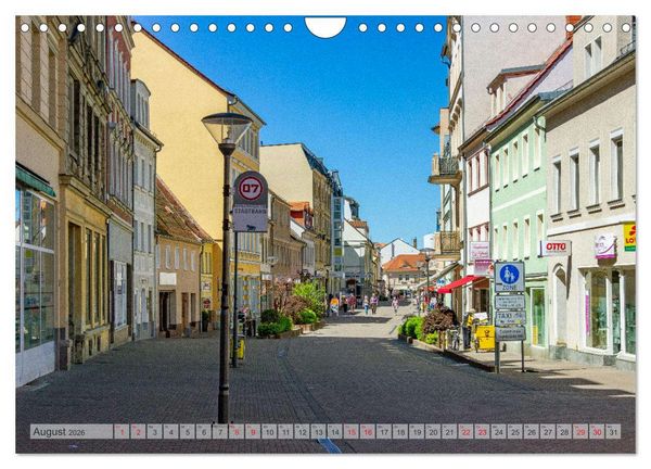 Produktbild: Unterwegs in Riesa (Wandkalender 2026 DIN A4 quer), CALVENDO Monatskalender